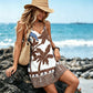 🌸 50% OFF NOW! 🌸Women's Summer Boho Tropical Print Mini Dress