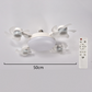 🏆LAST DAY SALE 50% OFF🎉💥Remote-Controlled LED Ceiling Fan Light