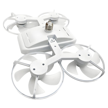 3-Speed E27 Drone Model Fan Light with Remote
