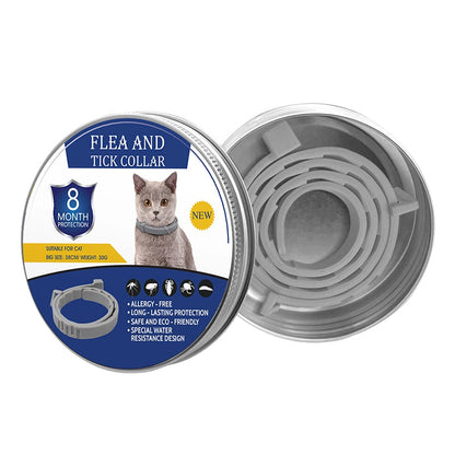 🏆 Last Day Special Price £7.99! ⏰Adjustable Flea & Tick Collars for Dogs & Cats