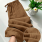 🏆LAST DAY SALE 50% OFF🎉🌸Women’s Elastic Waist Cotton Loungewear Pants