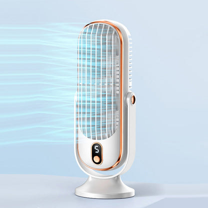 🏆LAST DAY SALE 50% OFF🎉🔥Portable Desktop Air Conditioner Fan with 5 Wind Speed