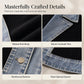 🏆LAST DAY-50% OFF🔥Women’s Elegant Denim Spliced Ribbed Knit Coat