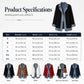 🏆LAST DAY-50% OFF🔥Women’s Elegant Denim Spliced Ribbed Knit Coat