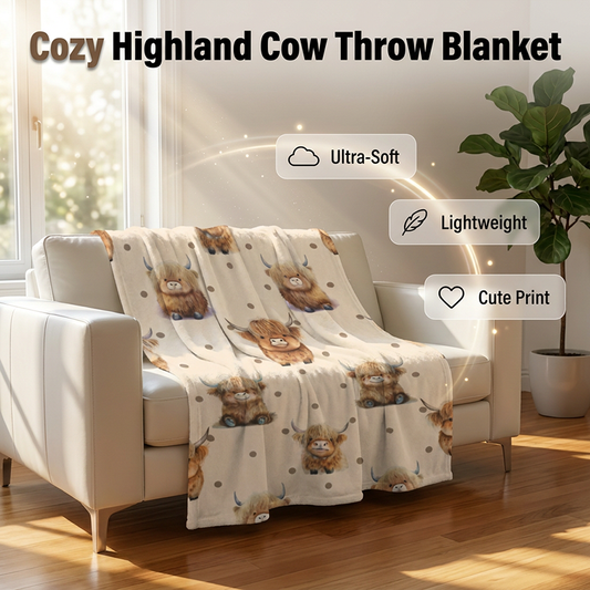 ⏳🍂LAST DAY SALE ONLY ￡9.99!!📢Ultra-Soft Printed Flannel Throw Blanket