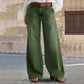 ⏳Time-Limited Special👖✨High-Waist Wide-Leg Jeans with Button Detail
