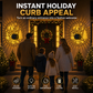 🥳2026 HOT SALE🥳💞50K+ SOLD! 🎄❄️ 50% OFF! Solar Outdoor Decorative Wall Projection Light – IP65 weatherproof, auto on/off. Projects festive patterns – perfect for Christmas ! 🏡✨