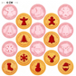 🎄🍪 Festive Christmas Cookie Cutter Set – 3D Holiday Baking Stamps for Reindeer, Snowflakes & More