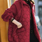 ⏳LAST DAY SALE-50% OFF!!🔥Women's Quilted Hooded Spliced Jacket