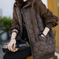 ⏳LAST DAY SALE-50% OFF!!🔥Women's Quilted Hooded Spliced Jacket