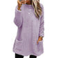 🔥LAST DAY SALE 70% OFF👍Women's Warm Crew Neck Long Sleeve Top