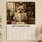 🐶Surprise Price: Only £8.99!!!📅2027 Yorkshire Terrier Wall Calendar