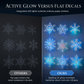 📢📢50% OFF !! ⏰💞50K+ SOLD!💥 50% OFF!❄️Glowing Snowflake Night Light Wall Stickers