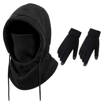 🏆LAST DAY-50% OFF🔥Balaclava Hood with Touchscreen Gloves & Socks Set