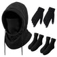 🏆LAST DAY-50% OFF🔥Balaclava Hood with Touchscreen Gloves & Socks Set