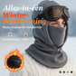 ❄️ Winter Outdoor Essential 🧣 Thermische Bivakmuts met Gezichtsmasker & Trekkoord – Warm, Comfortabel & Windbeschermend
