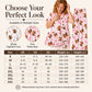 💖Black Friday Mega Deal – 50% off!💖Women's Highland Cow Print 3-Piece Pajama Set 🐮Cozy Lounge & Sleepwear✨