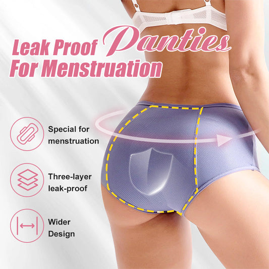 🩲 Women's High Waist Leak Proof Panties | Menstruation Protection, Comfort & Confidence ✨