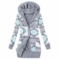 Women's Mid-Length Hooded Knit with Cotton Lining
